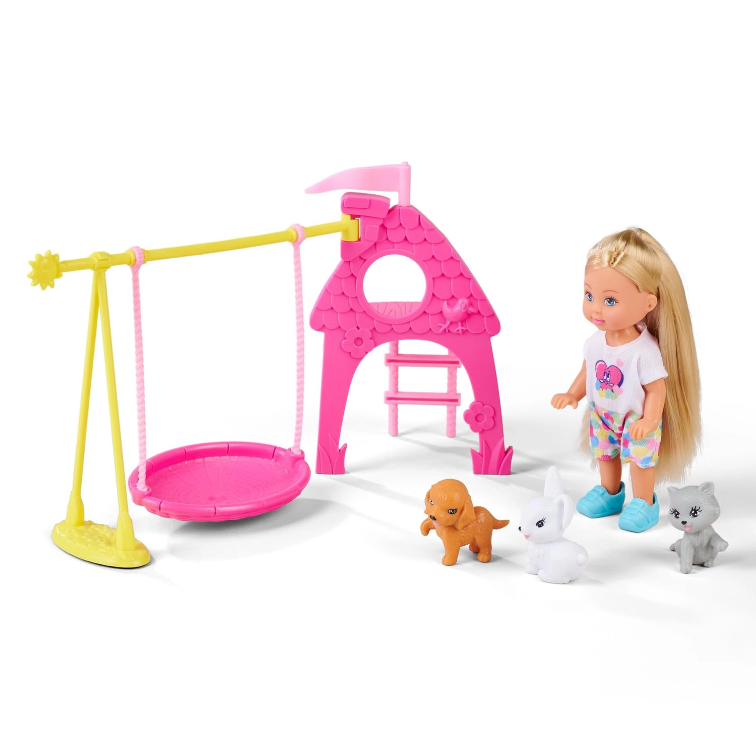 Simba Toys GmbH & Co. KG Evi Doll - 12 cm Puppy Walk Set Ages 3+