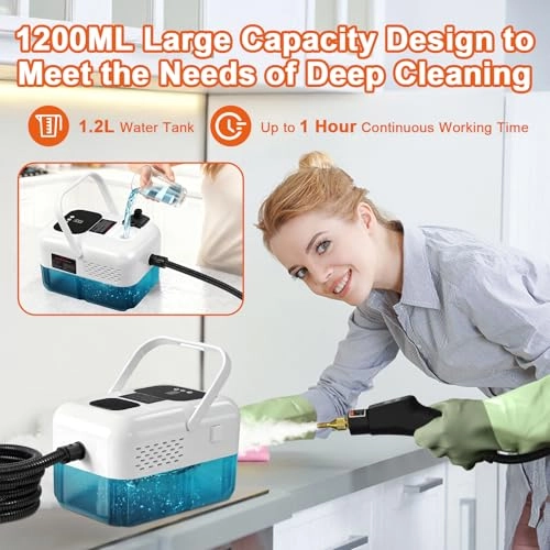 Handheld Steam Cleaner - 1200ml