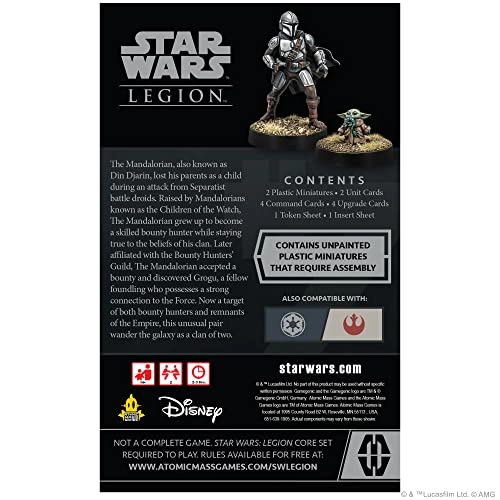 Star Wars: Legion: Din Djarin & Grogu Operative Expansion