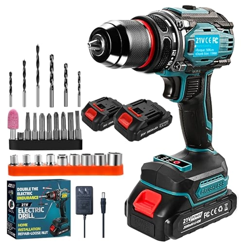 Cordless Drill - 2000 Milliamp Hours