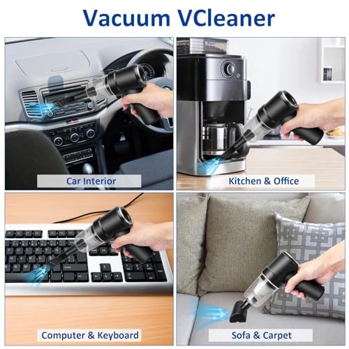 Mini Handheld Vacuum Cleaner - 4000mAh