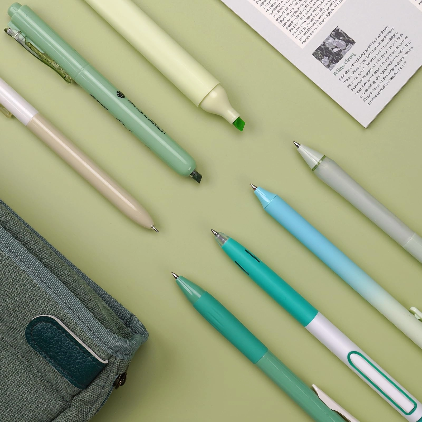 Gel Pens - 7ct 0.5mm