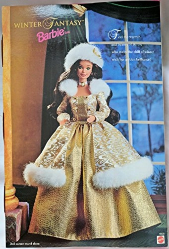 Barbie Winter Fantasy Doll - Special Edition Brunette Ages 3+