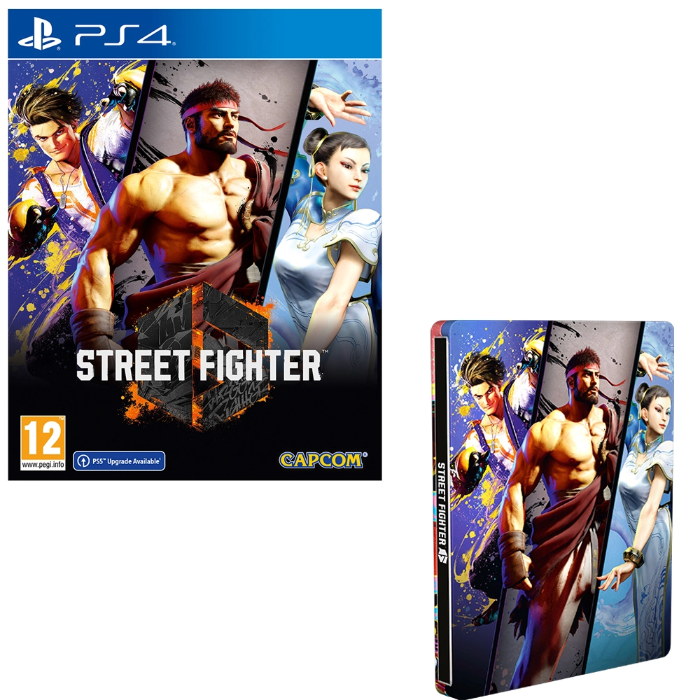 Capcom Street Fighter 6 Steel Book Edition - PlayStation 4