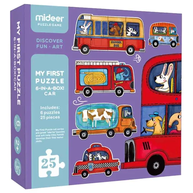 MIDEER My First Traffic Puzzle (MD0077-1) - 25 pcs