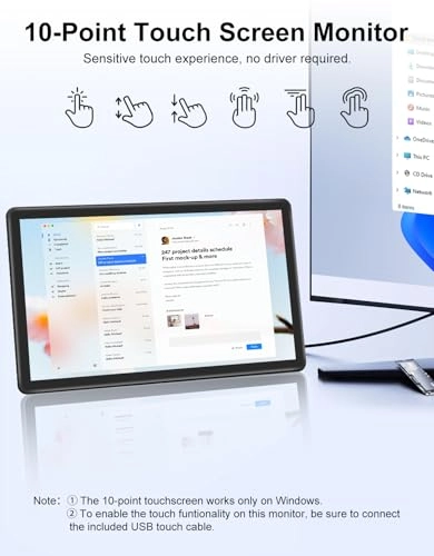 Touchscreen Monitor - MHKJ-156TP-C 15.6 inch 1920x1080 pixels