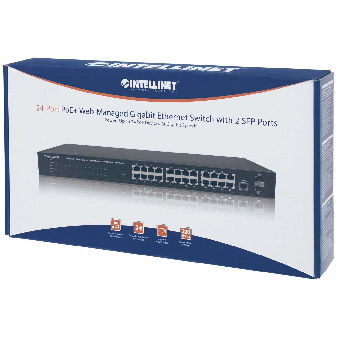 24 Port Gigabit SFP (Managed) 24-ports