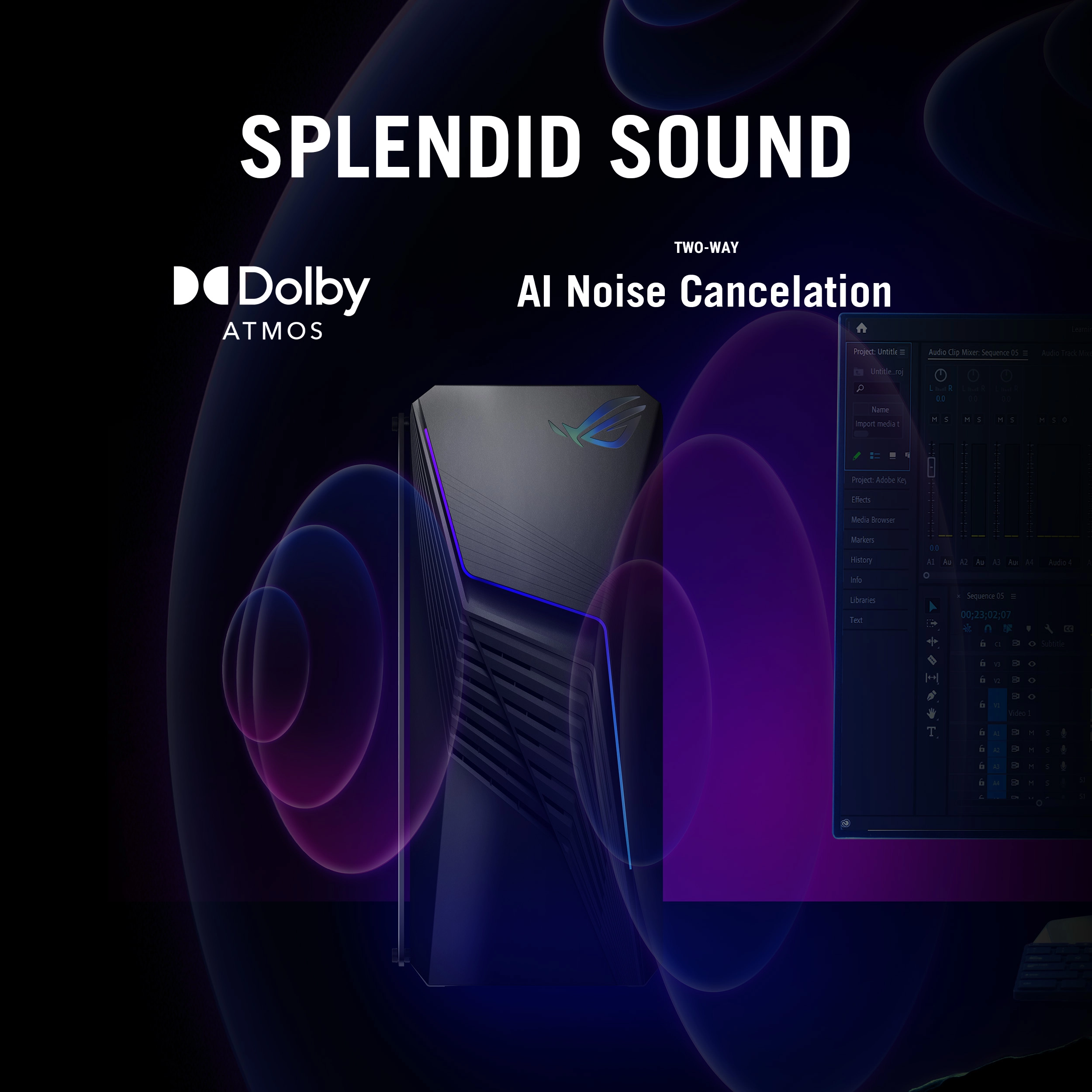 Tower (2024) G13CHR-71470F049W Intel Core i7-14700F 32GB NVIDIA GeForce RTX 4070 1TB