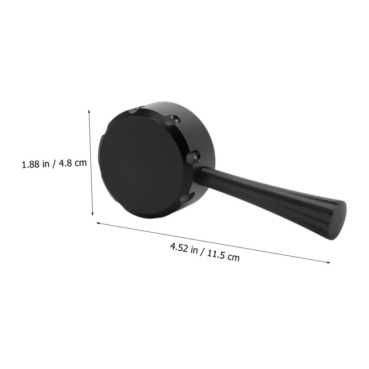 Steam Lever Knob - Aluminum Black