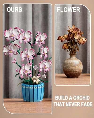 Orchid Building Set - Orchid 779 pcs