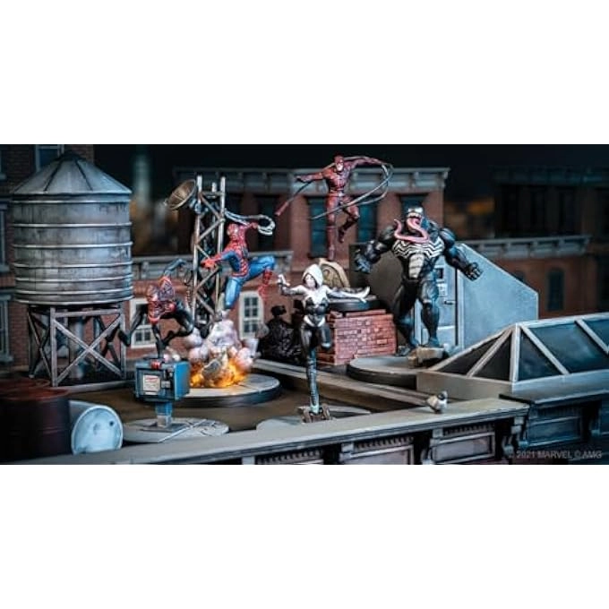 Marvel Crisis Protocol: Web Warriors Affiliation Pack - Miniatures Game