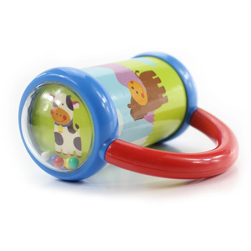 Baby Teether Rattle Shaker Toy - Suitable for 0 month and above Easy to grip