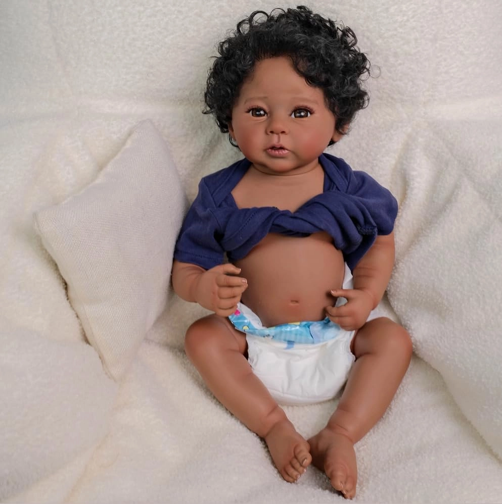 Reborn Baby Doll - 19 inch Full body vinyl Ages 3+