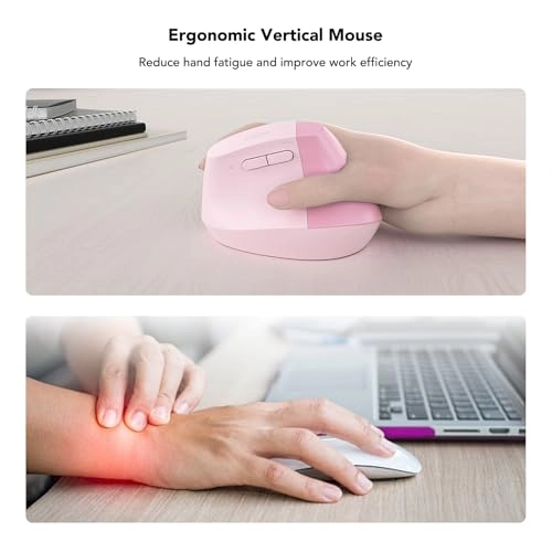 EM18 Ergonomic Vertical Mouse - Bluetooth