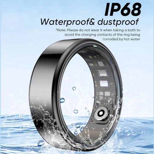 Smart Ring - Heart rate monitor Blood oxygen saturation Sleep Monitoring