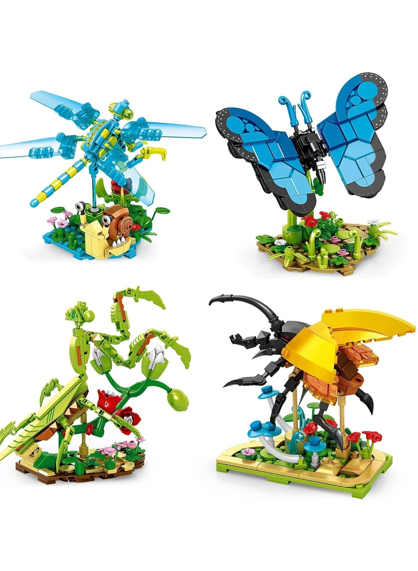 SYOSI Insect Collection Building Set - 815 pcs