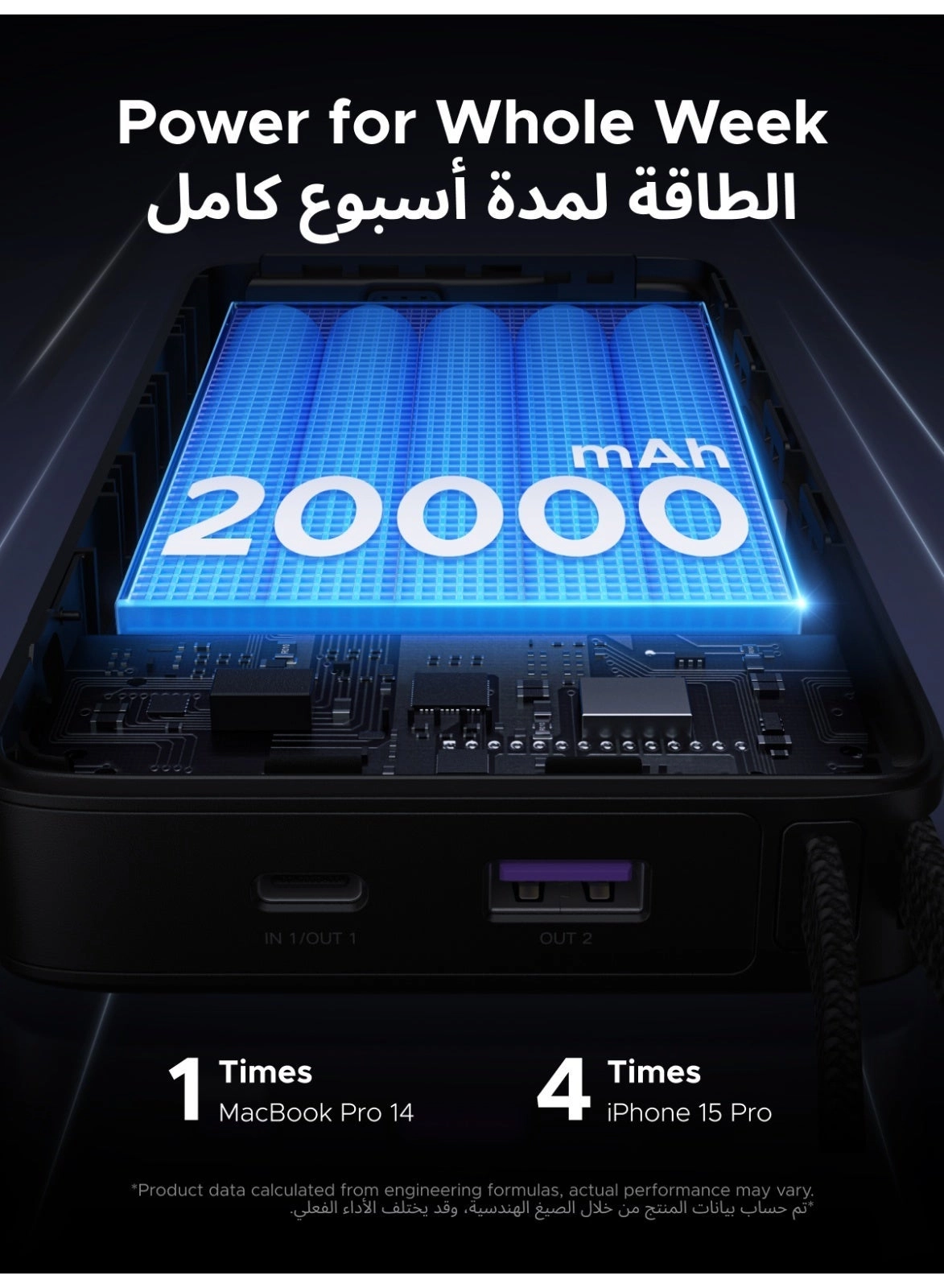 PB550/85166 - 20000mAh 67W