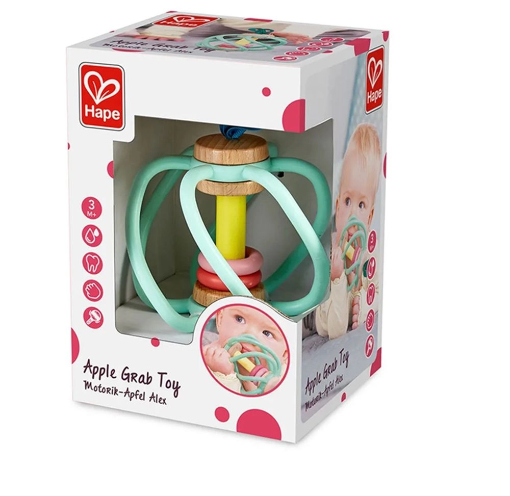 Apple Grab Toy - 3 Months