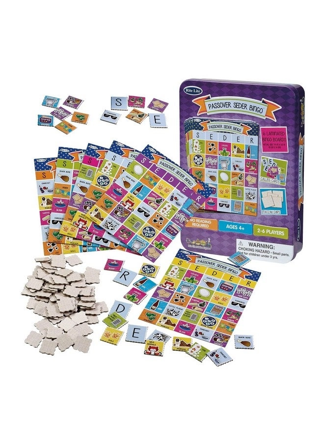 Rite Lite Passover Bingo Game - English