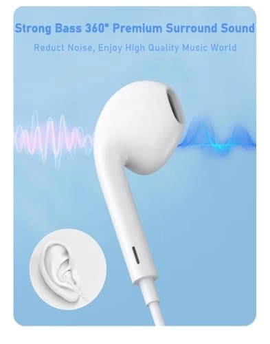 Lightning Earpods Wired Earbud