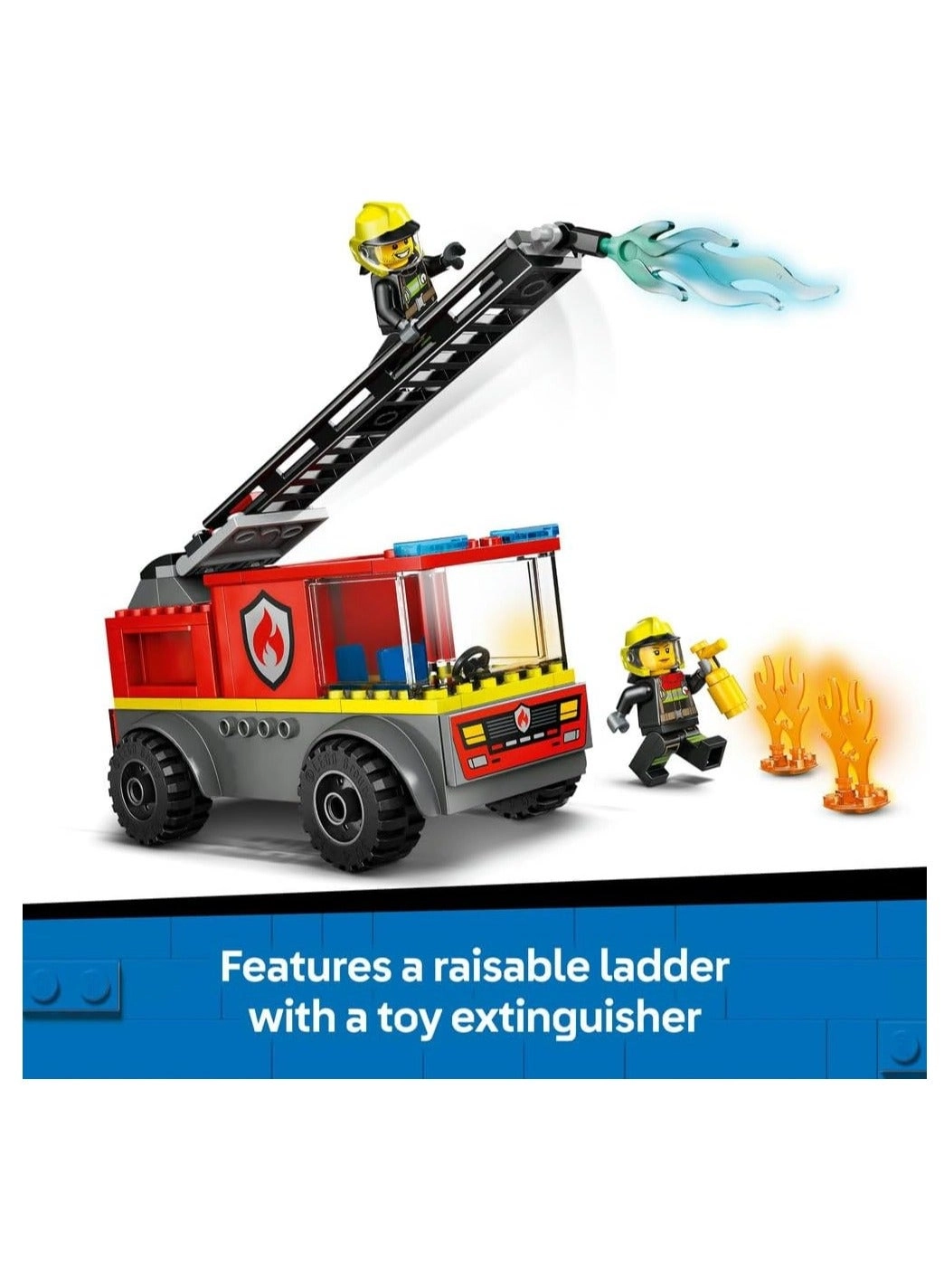 LEGO City Fire Engine With Ladder (42643) - Vehicle