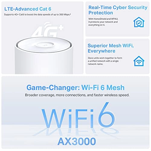 Deco X50-4G - 300 Mbps WiFi 6
