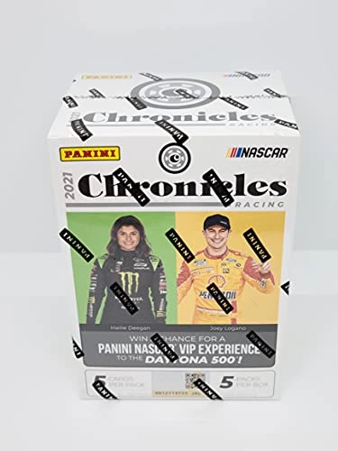 NASCAR 2022 Chronicles Racing - BLASTER Box 5 Packs 1 Autograph OR Memorabilia Card