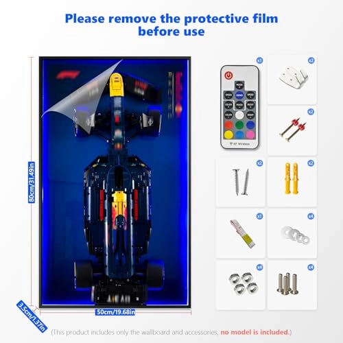 Display Wallboard - for LEGO Technic Oracle Red Bull Racing Car 42206 75X45cm