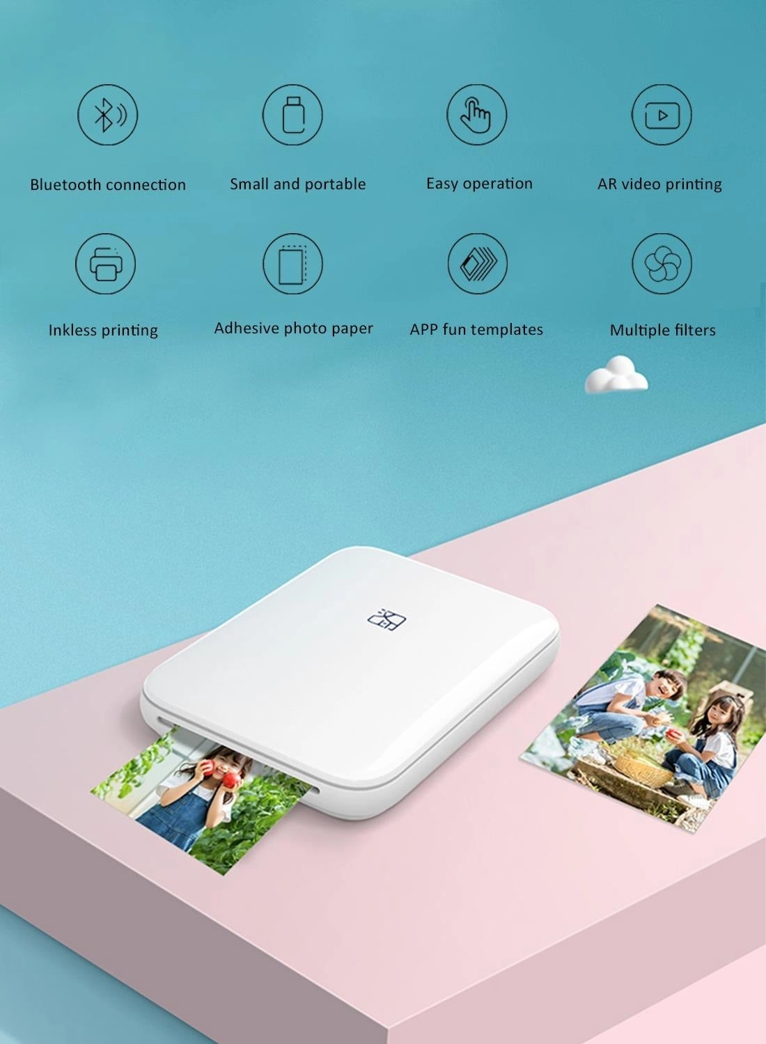 Mini Portable Photo Printer