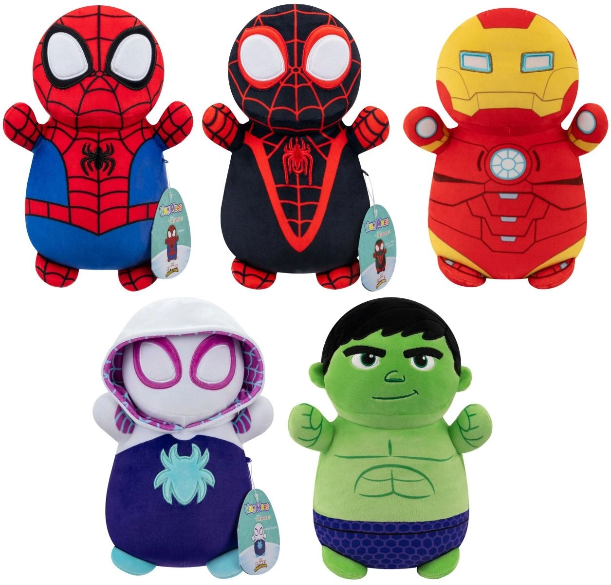 Marvel Spidey N Friends Squishmallows 25 cm Plush - Collectible Assorted