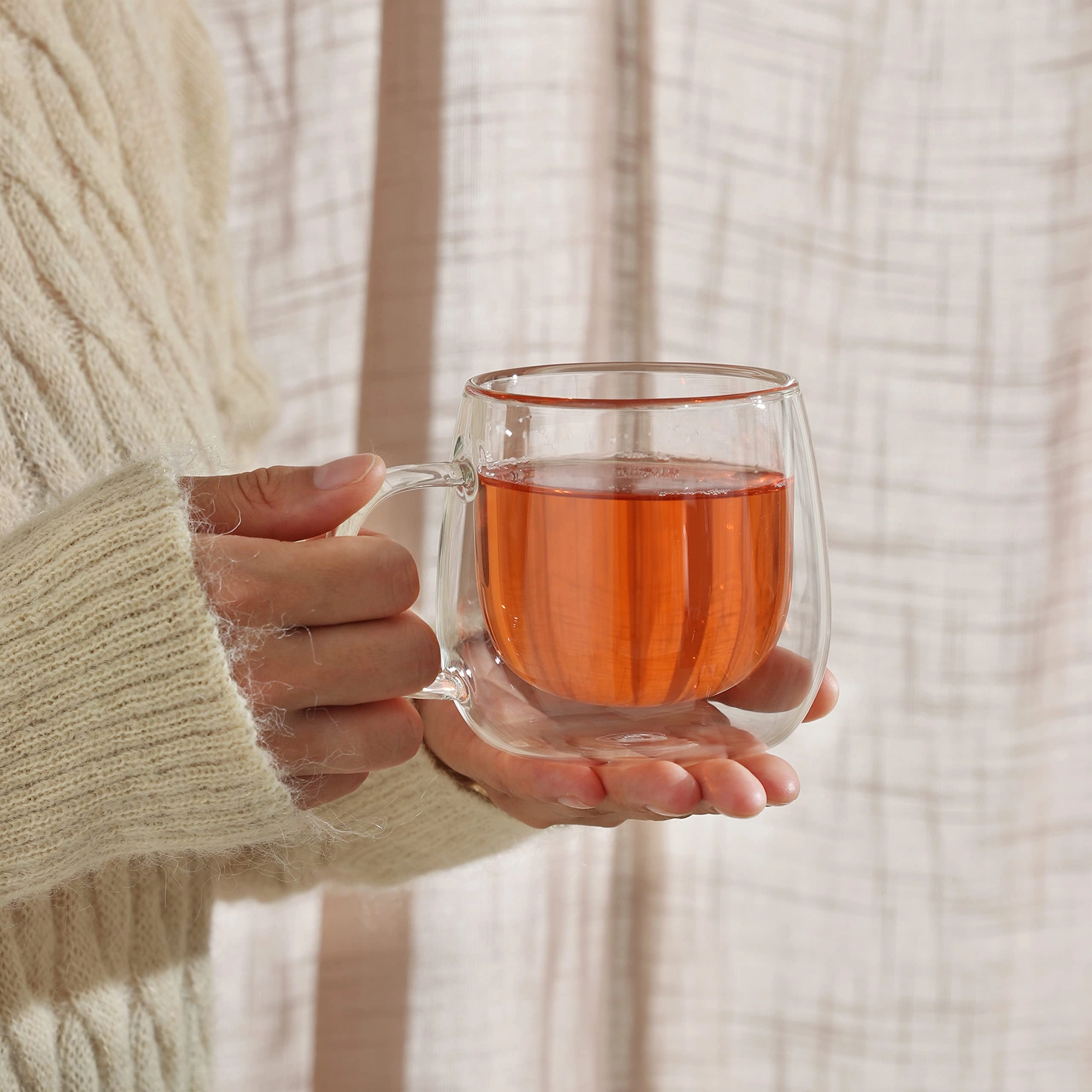 Glass Mug - 4 pcs - 290 ml