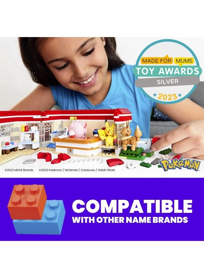 Pokemon Forest Pokemon Center - 4 Poseable Characters