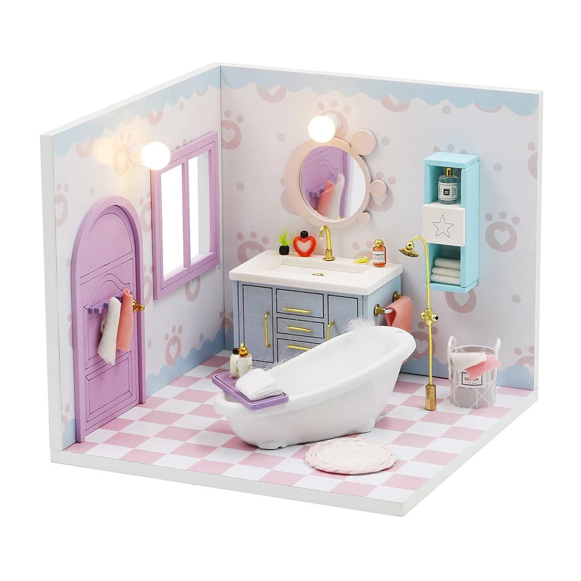 DIY Miniature Dollhouse Kit - 124 scale