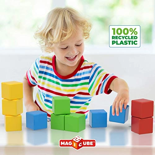 Glow Color Magnetic Construction Toy - 64 pcs
