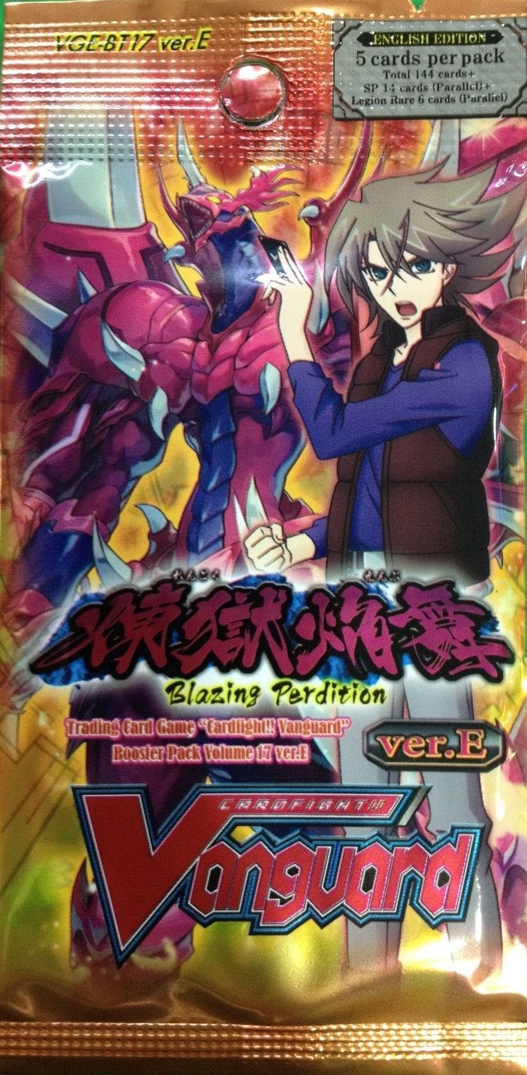 Yu-Gi-Oh! Blazing Perdition - 5 Card per Pack