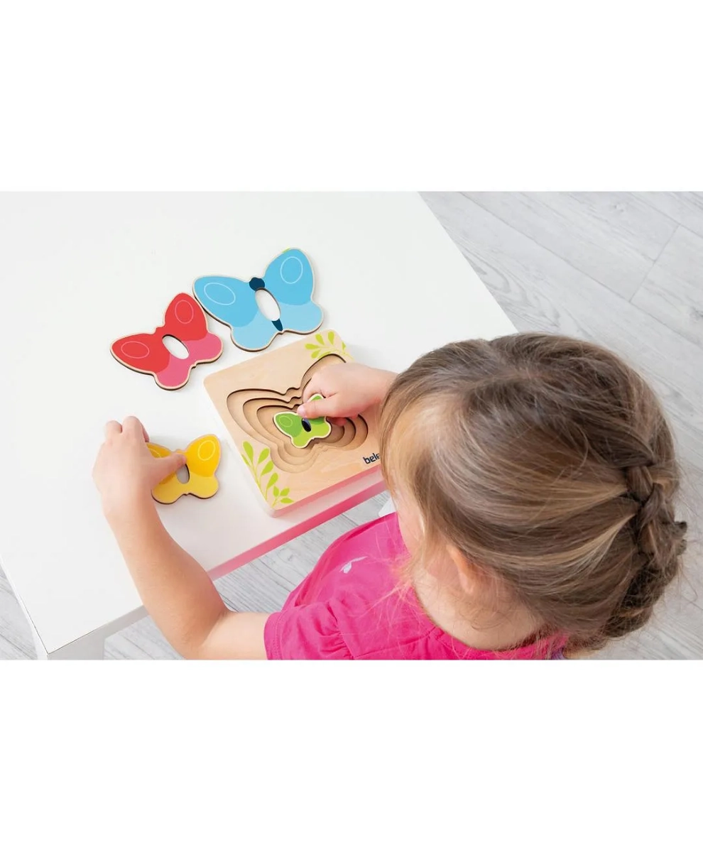 Layer Puzzle - Butterfly - 2+