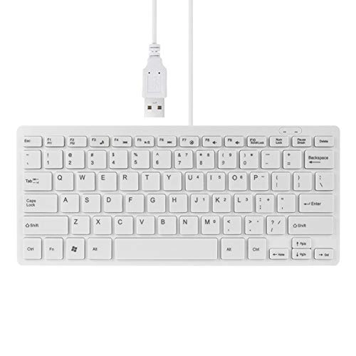 Super Slim Universal Usb 2.0 Portablet Mini Multimedia Wired Keyboard - Wired/Wireless