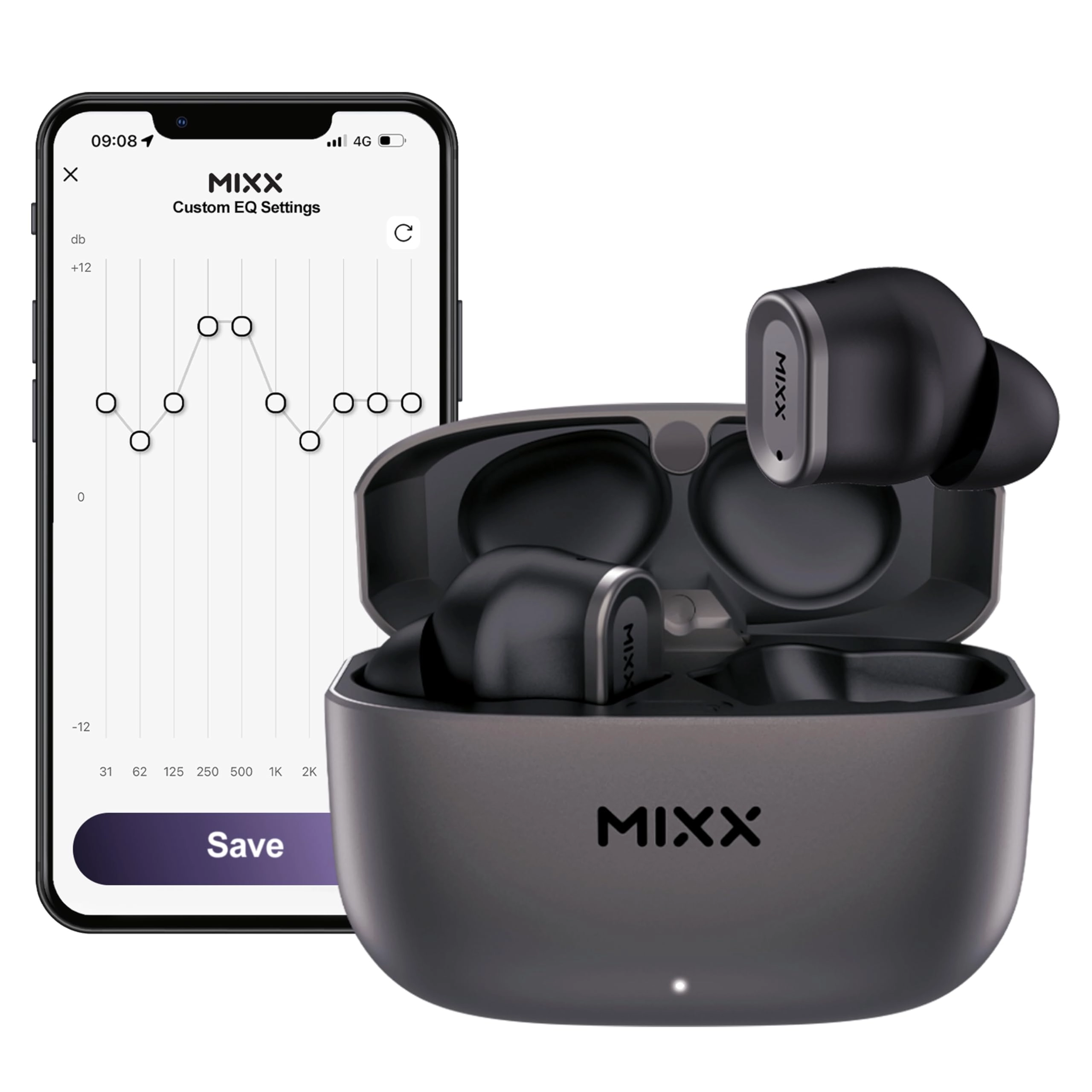 Mixx StreamBuds Custom 1 Wireless Earbud