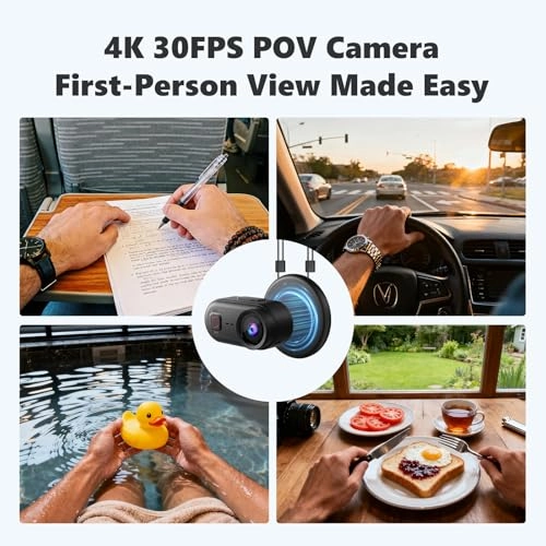 Mini Body Camera - 4K