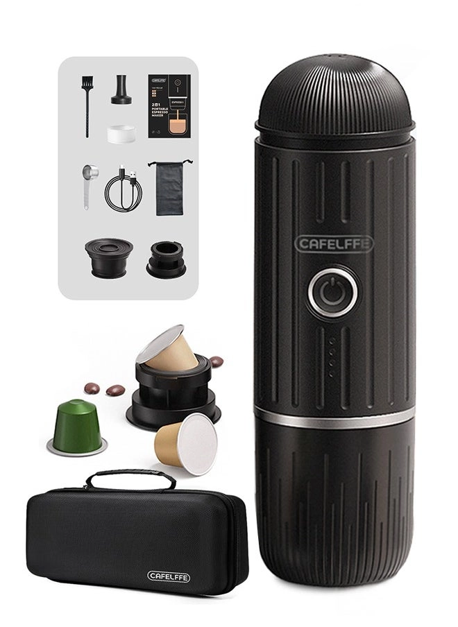 Portable Espresso Maker - 80 ml Capsule Coffee Maker Espresso Maker