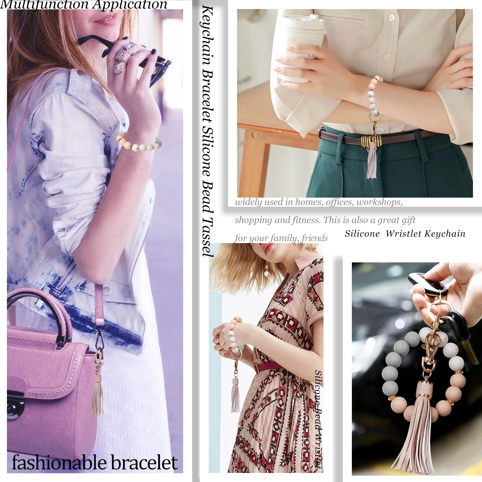 Key Ring Bracelet - Car