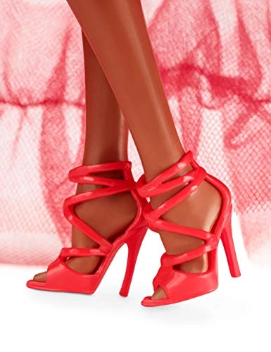 Barbie Holiday - Brunette Red Gown