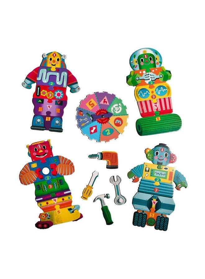 Build a Robot Spinner Game - 3 years+