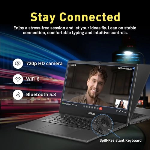 Chromebook CM14 CM1402CM2A - 14'' Kompanio 520 4GB DDR4 64GB eMMC