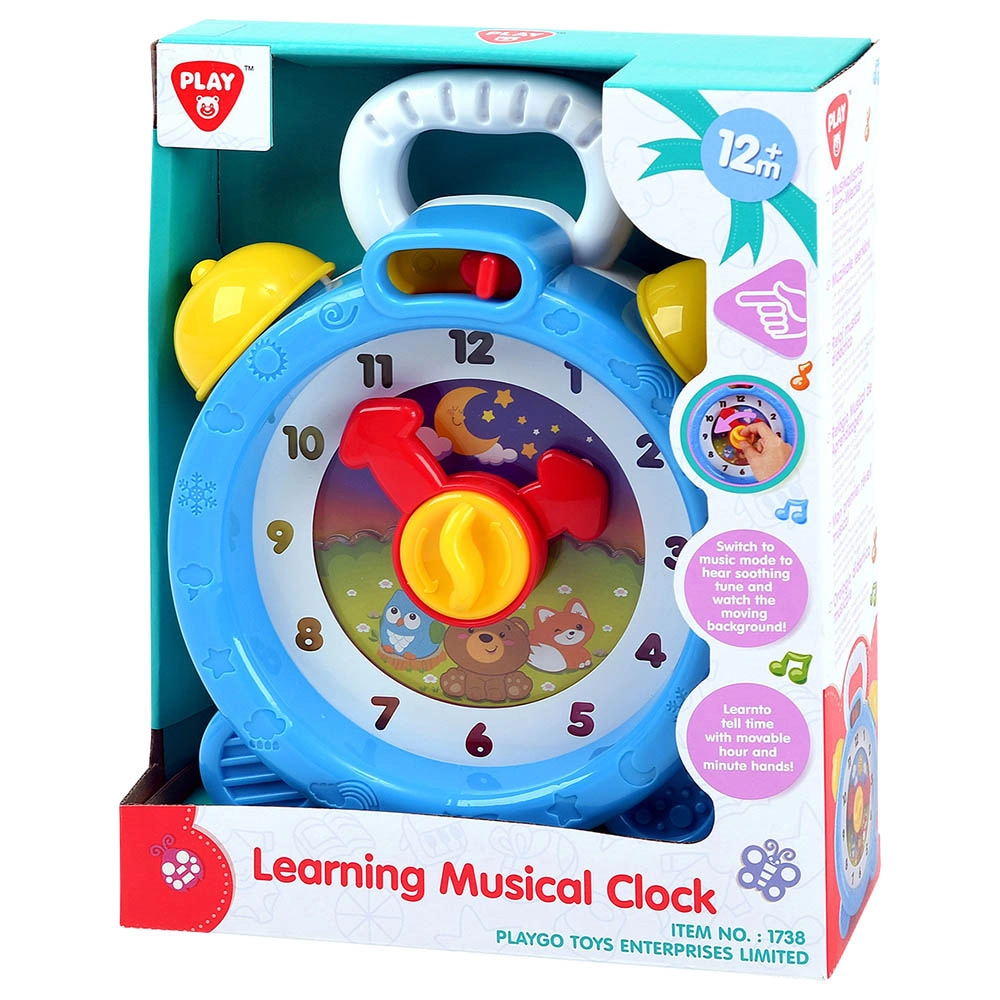 Learning Musical Clock - Suitable for 12 months & above