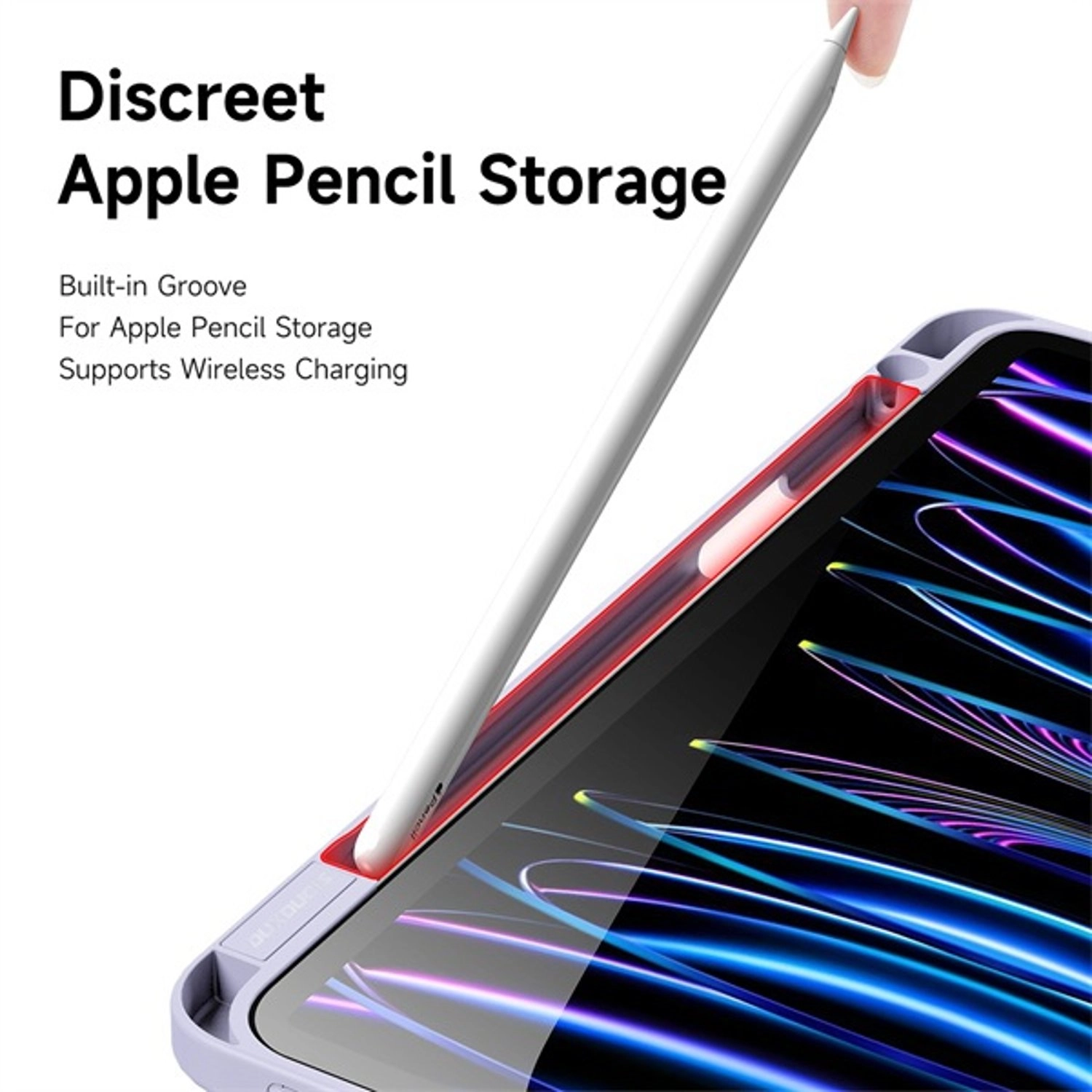 Smart Folio Case with Pencil Holder for iPad Pro 11-inch (2018/2020/2021/2022)