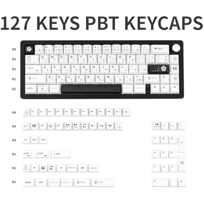 PBT JAPANESE KEYCAPS