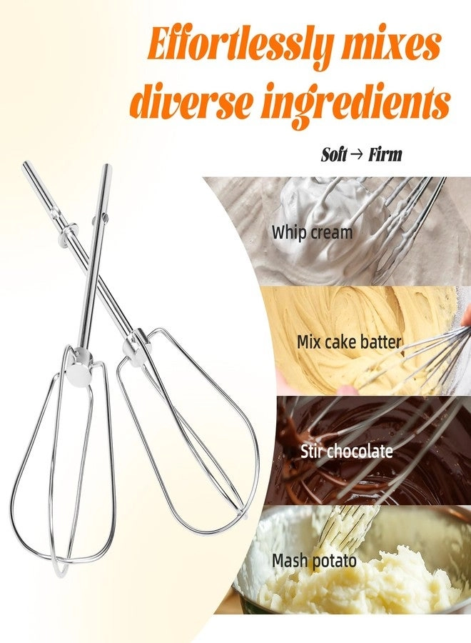 Hand Mixer Beaters - W10490648 KHM2B AP5644233 PS4082859