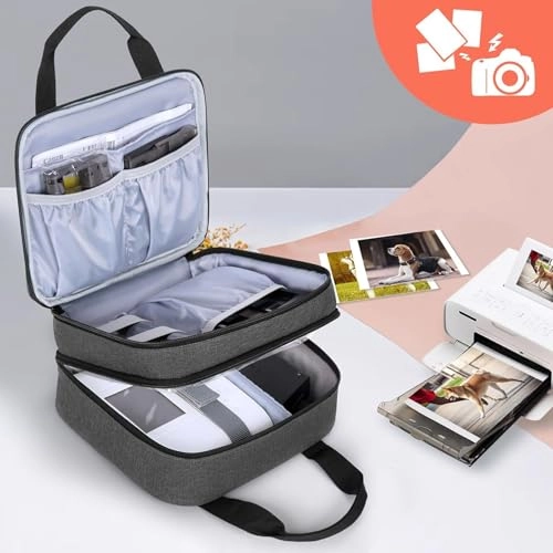 Photo Printer Bag - 24 x 12 x 21 cm SELPHY CP1500 CP1300 CP1200 Portable