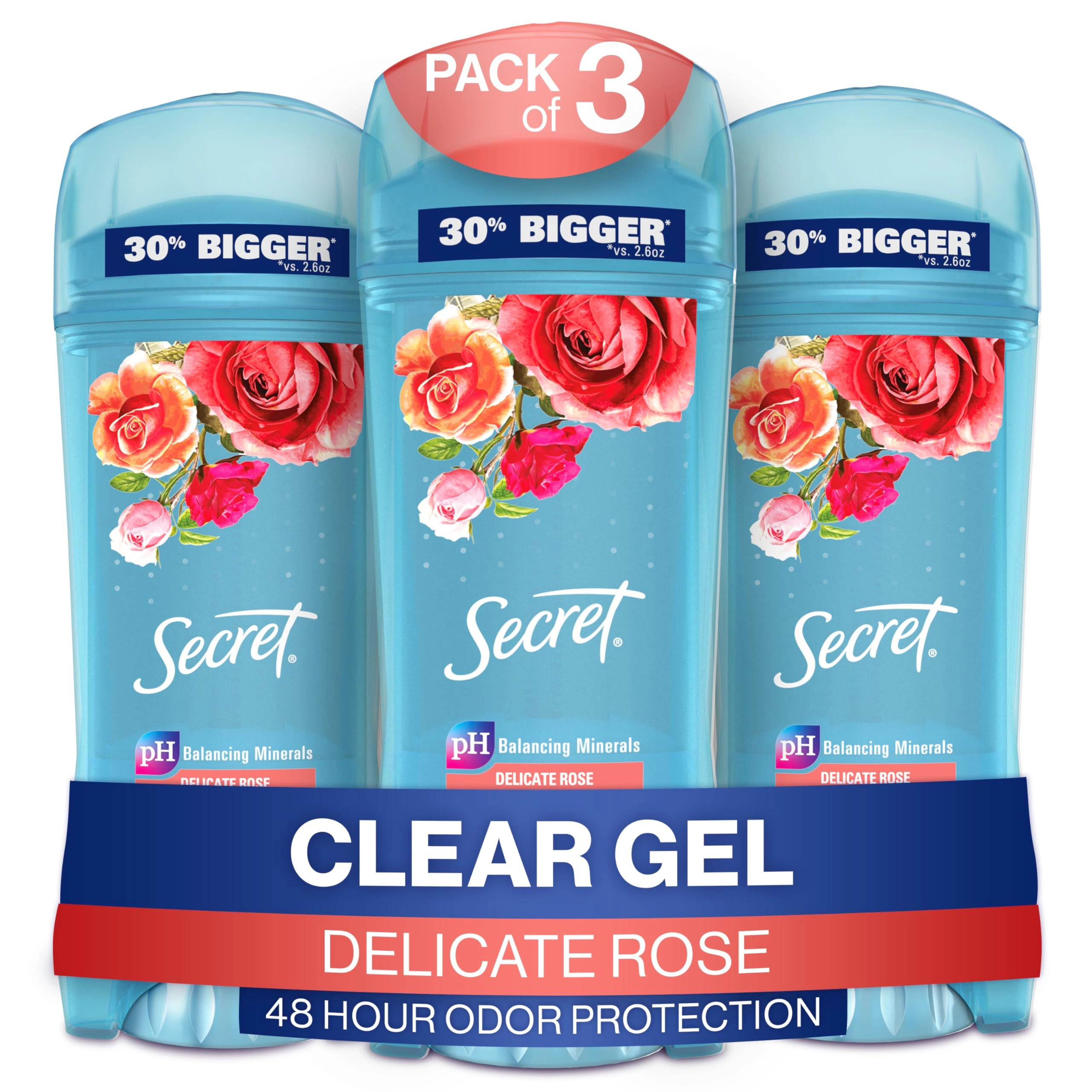 Procter & Gamble Fresh Clear Gel Antiperspirant and Deodorant - Delicate Rose 3.40 Fl Oz